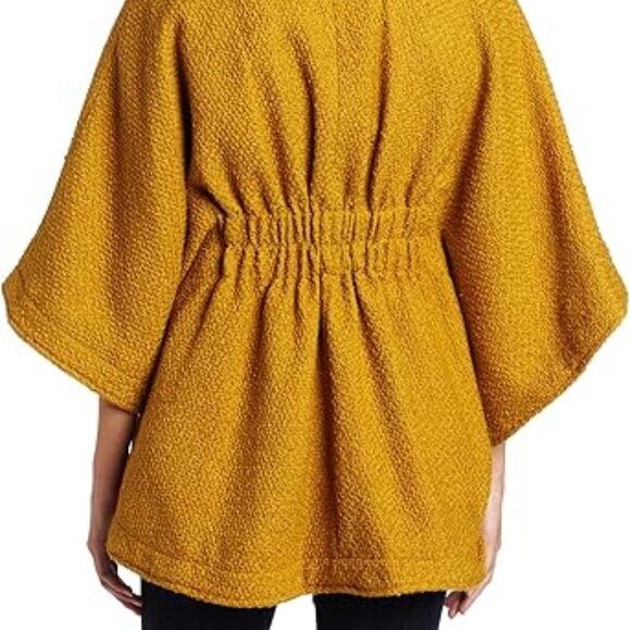 Steve Madden Hooded Cape Coat - Picture 3 of 14